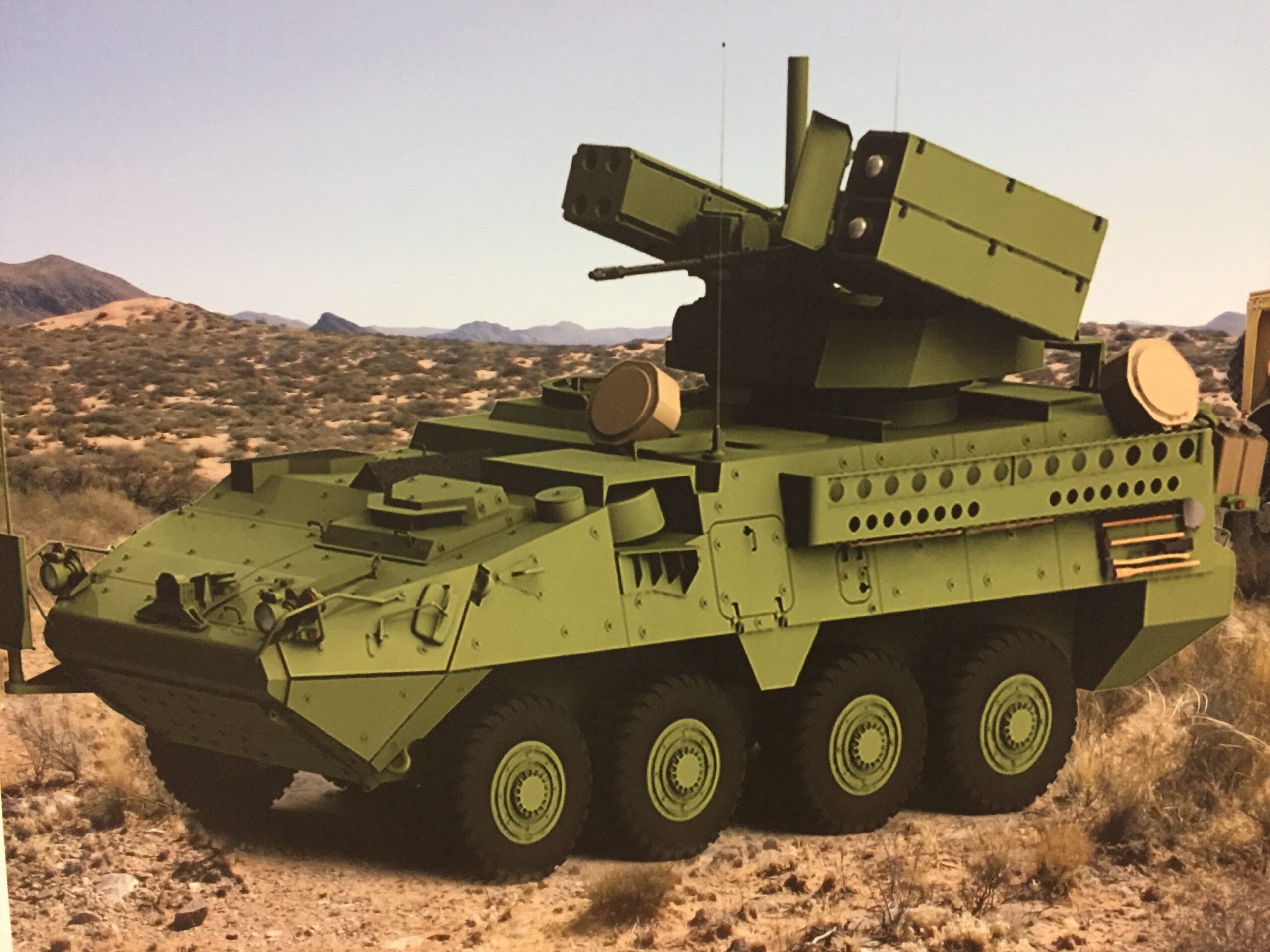 Army Anti-Aircraft Stryker Can Kill Tanks Too