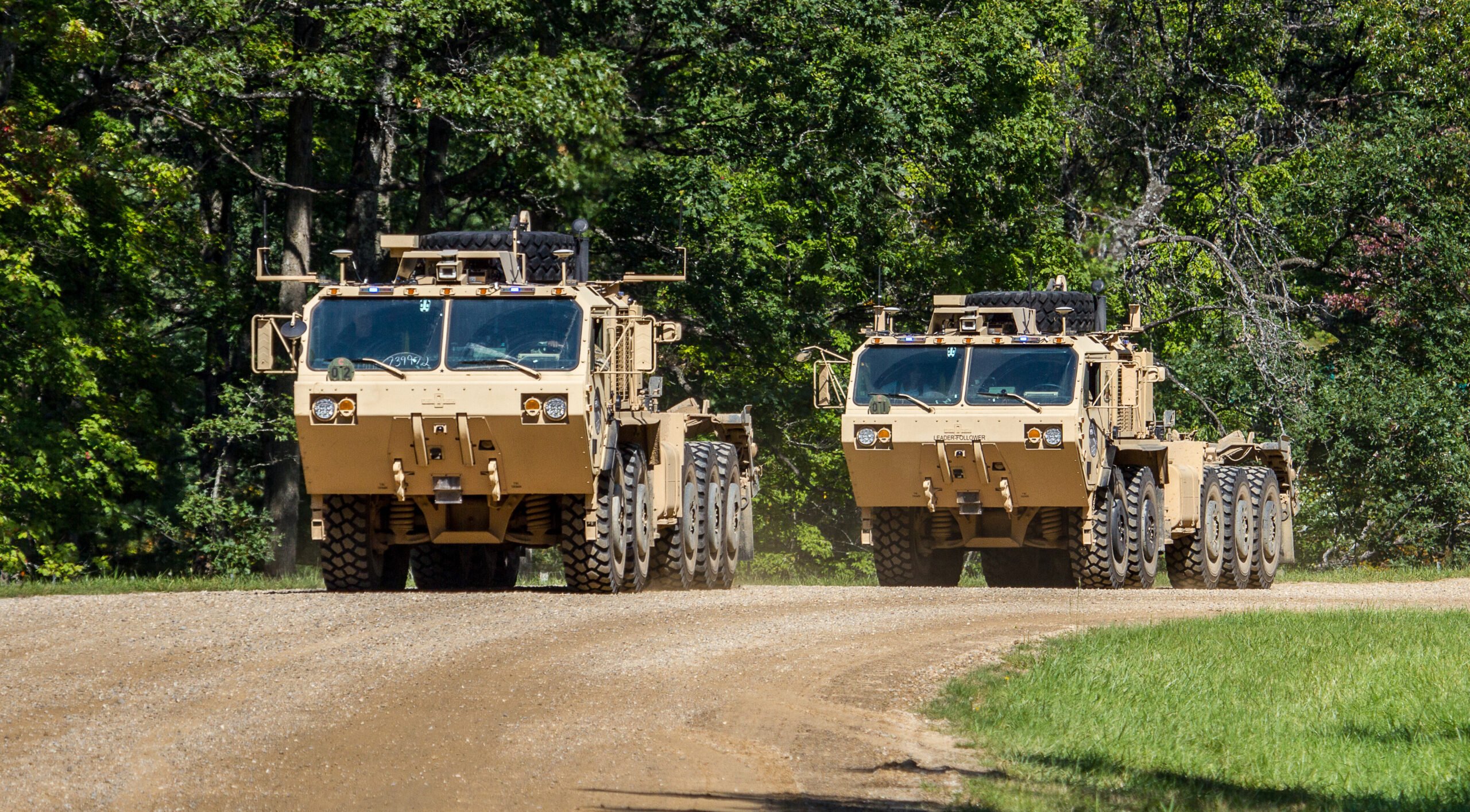Army closing down ‘leader-follower’ robotic truck development, eyeing commercial solutions