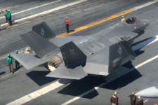 F-35C Joins Integrated Carrier Ops; Refueling Mishap: Videos Etc.