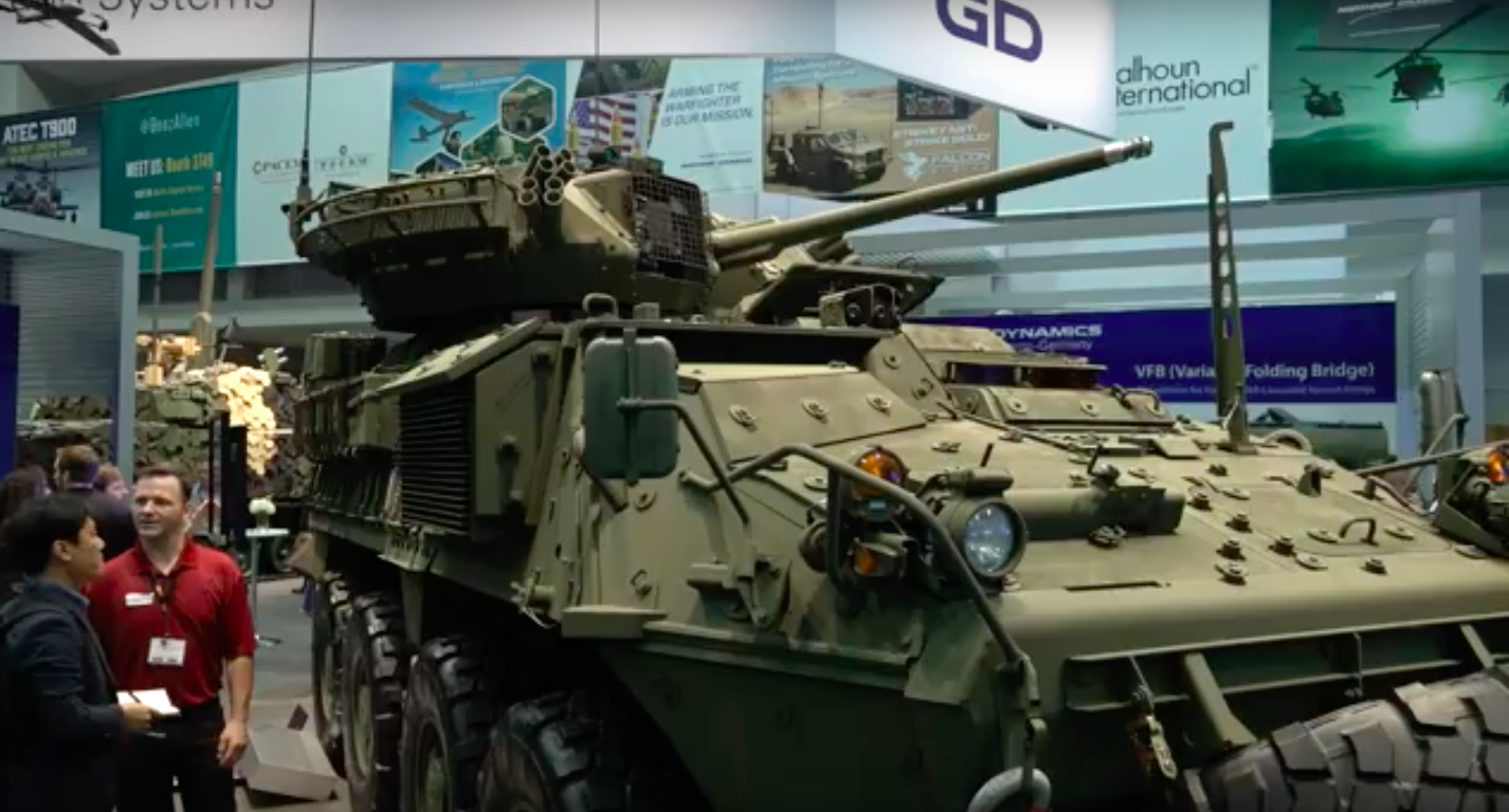 General Dynamics Upgrades The Upgunned Stryker For The Army