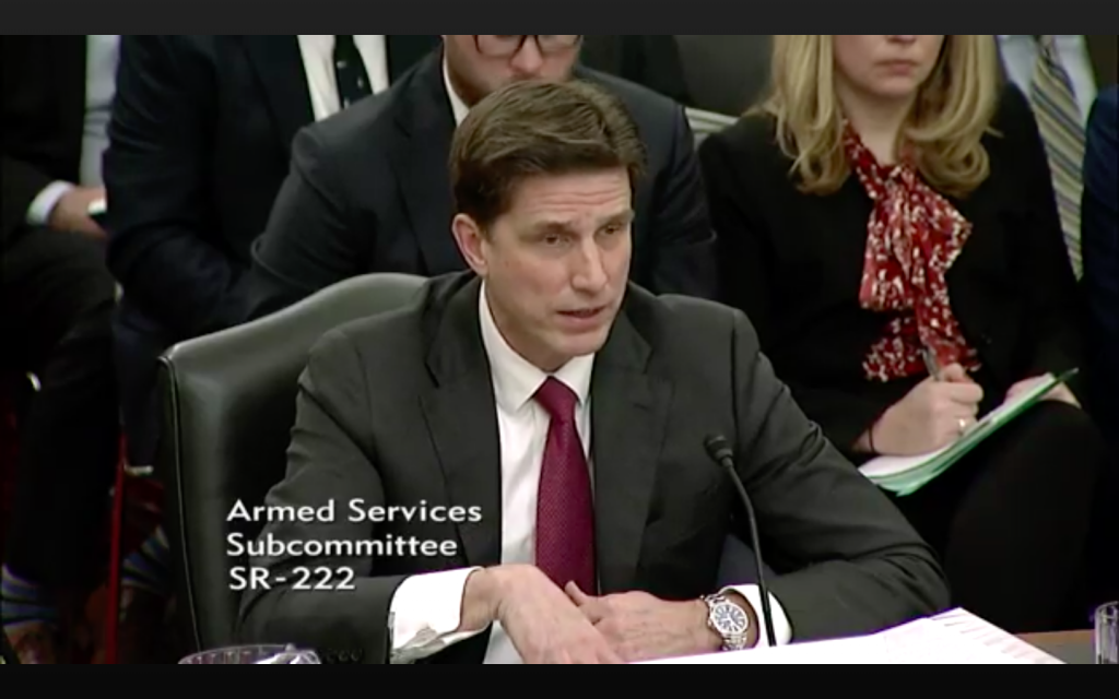 Senate Armed Services Committee video screenshot