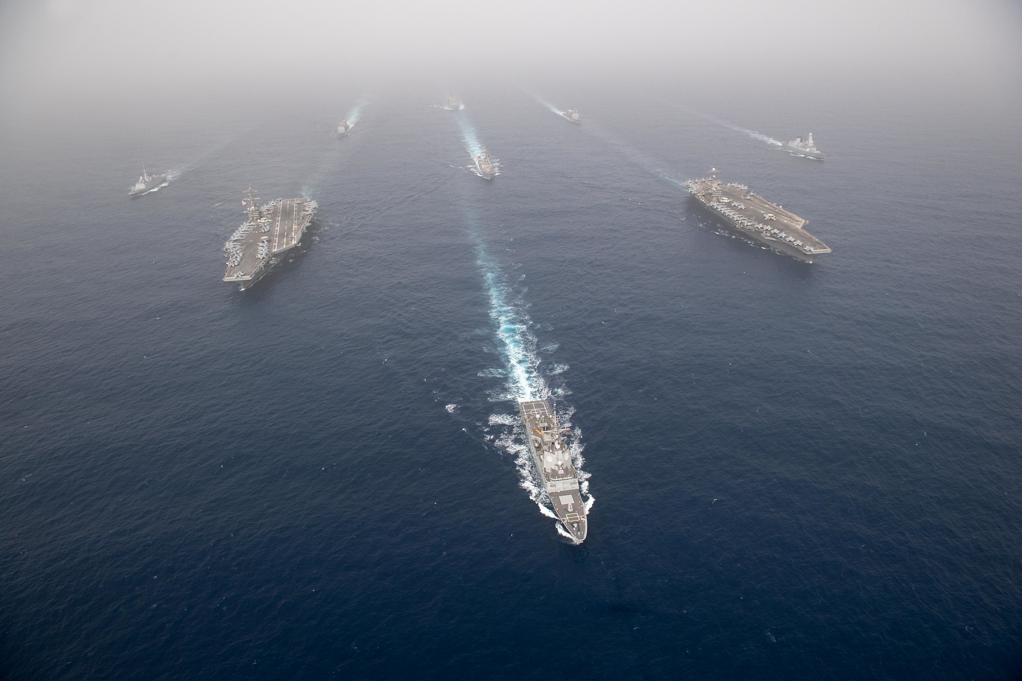 Allies Diplomatic Note To Moscow: 2 Carriers, 7 Ships, 1 Ambassador