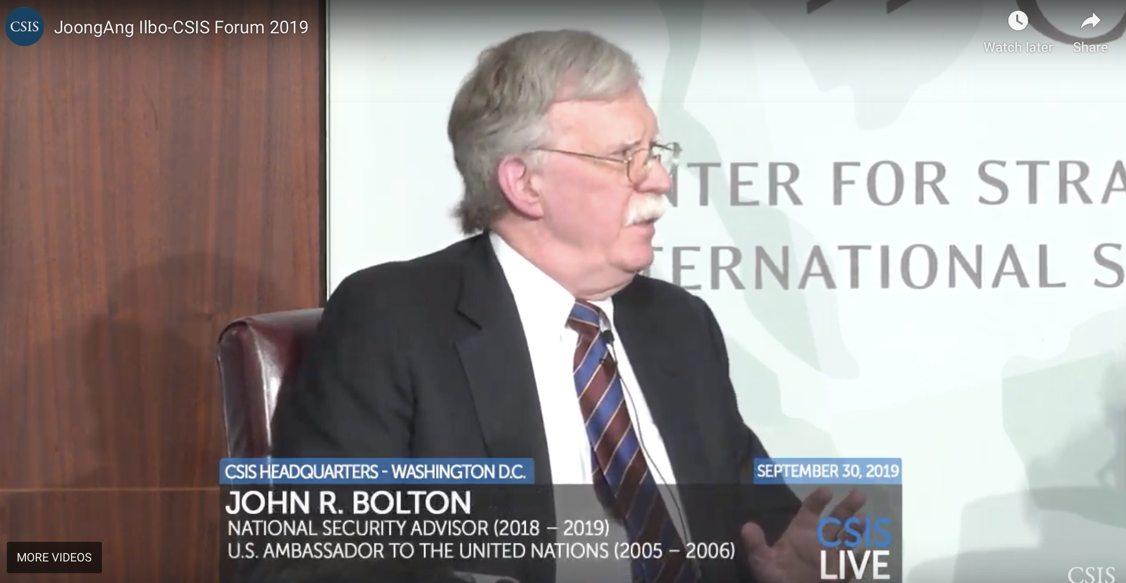 Bolton Warns Trump: North Korea ‘Will Never Give Up’ Nukes