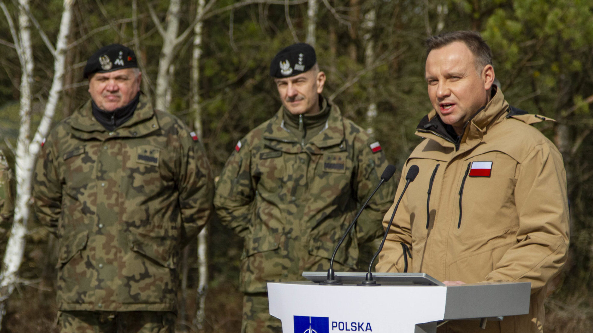 Fighting First Soldiers celebrate 20 years of NATO with Polish