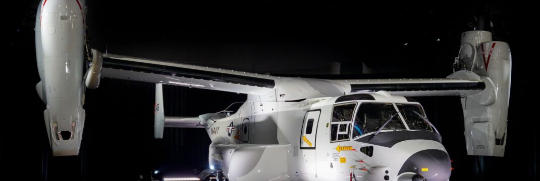 First CMV-22 delivered to the US Navy