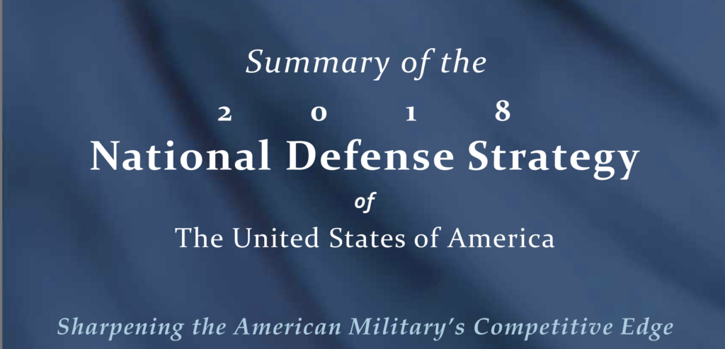 National Defense Strategy 2018