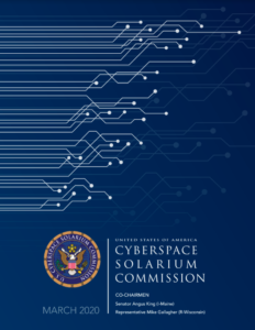Cyberspace Solarium Commission graphic