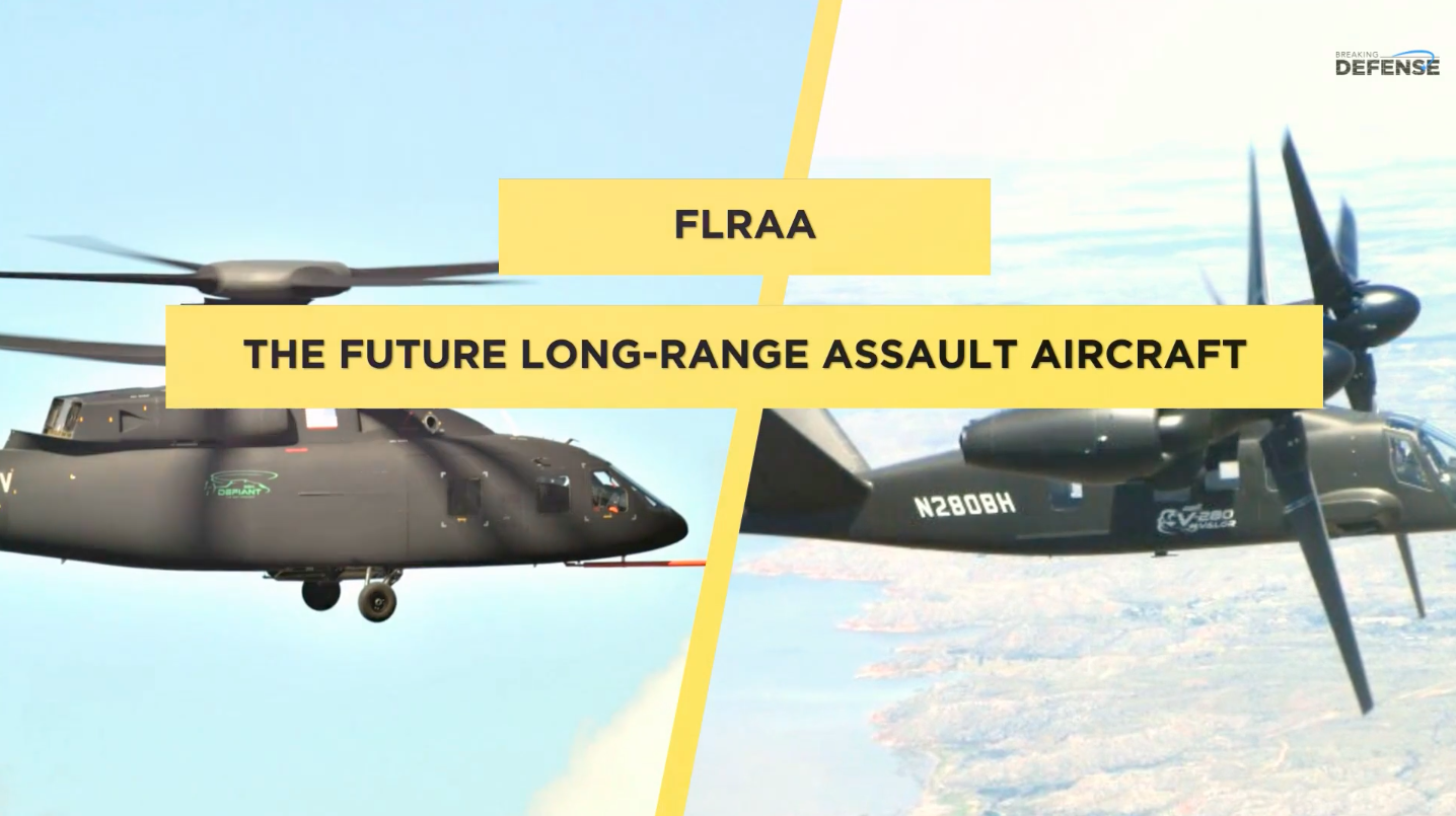 FLRAA In Flight: Watch The SB>1 Defiant & V-280 Valor In The Air
