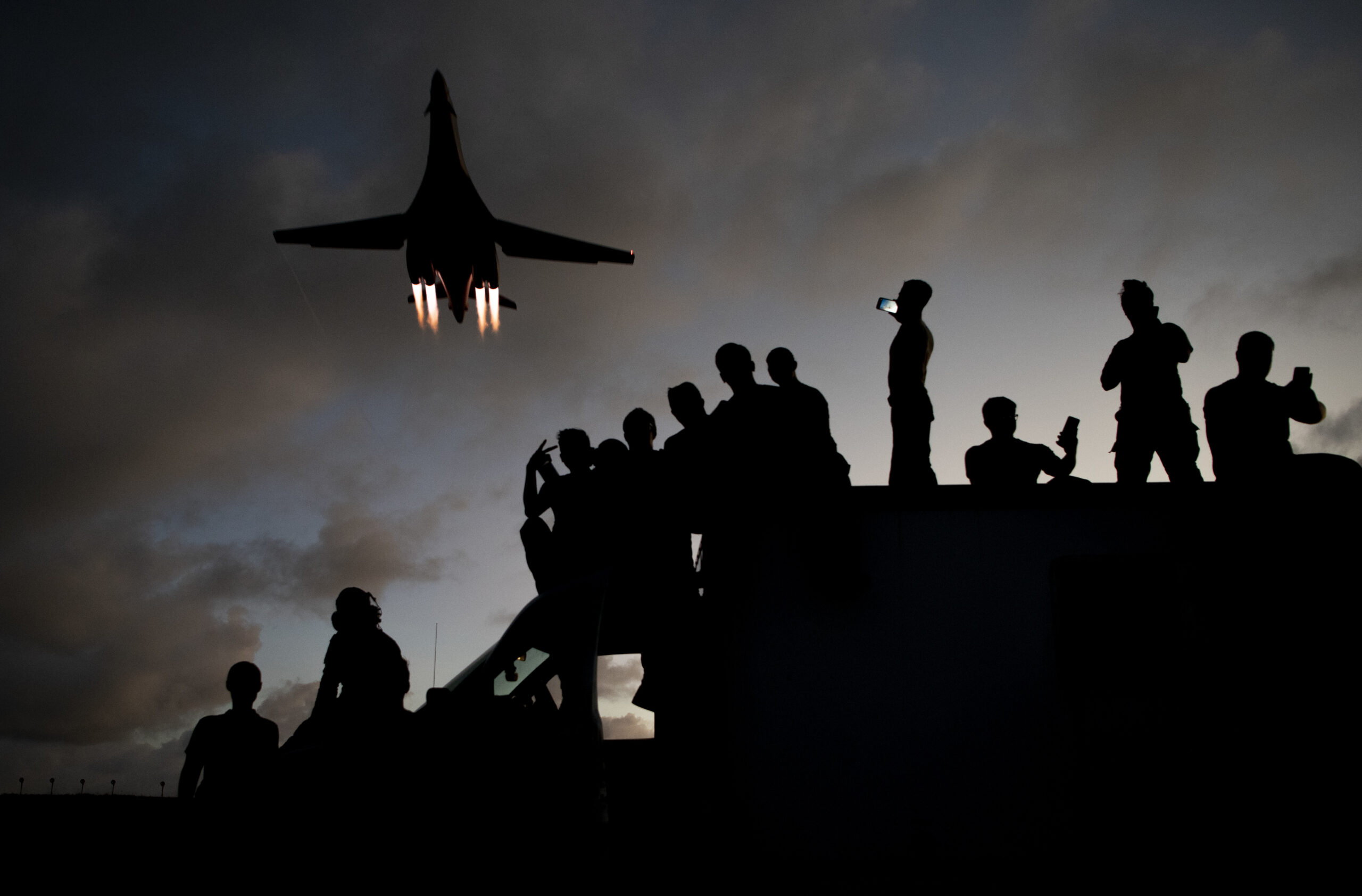 B-1B Flies Dark Close To Russia, Over Kurils; China Announces Defense Budget