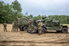 Army Tries Out Humvee-Mounted Howitzer