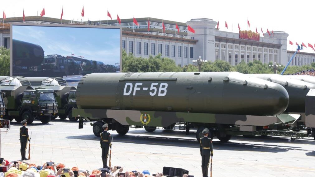 DF-5B ICBM at 2015 China Victory Day