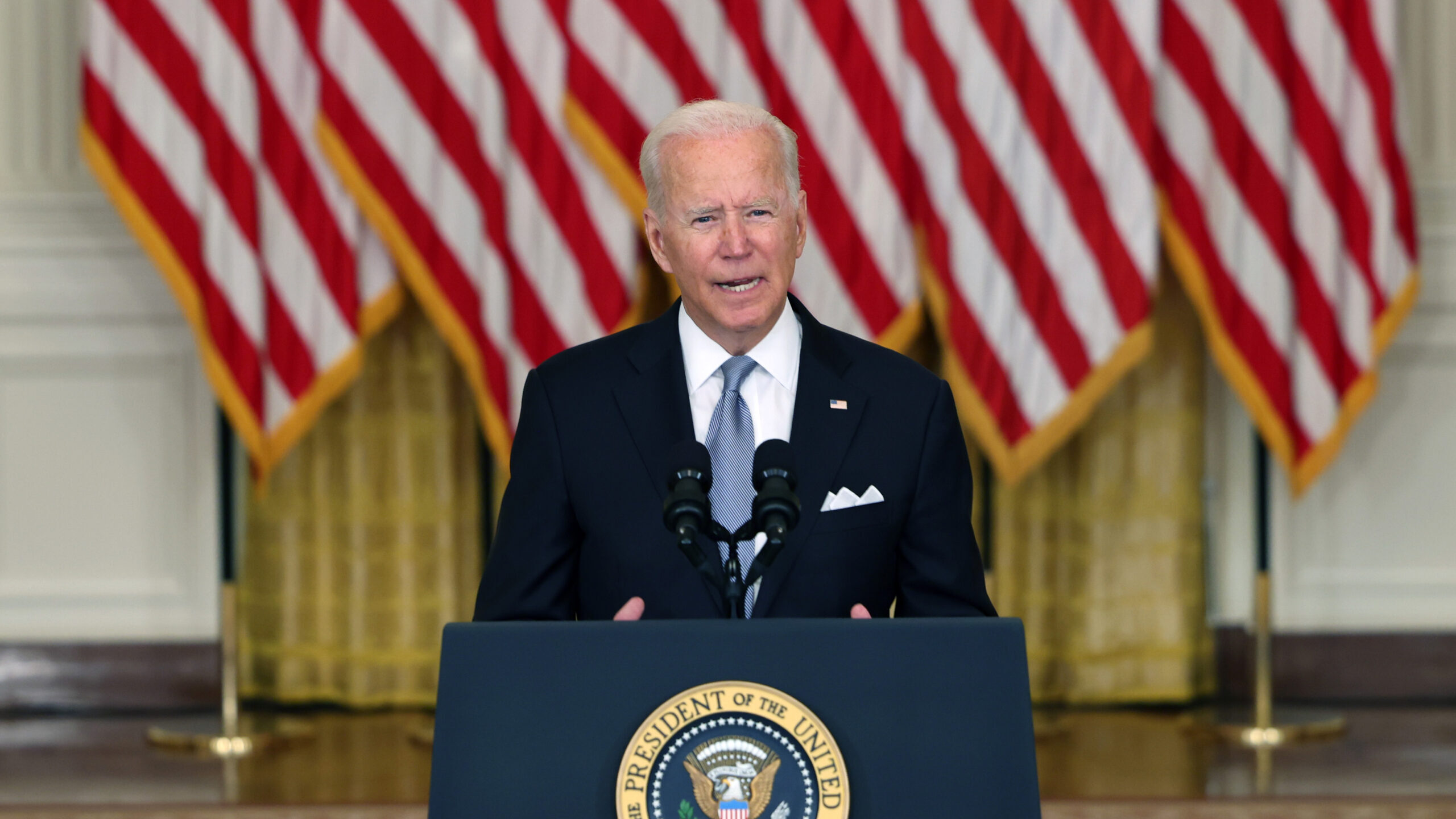 Biden Holds Afghanistan Line: ‘I’m Clear On My Answer’
