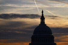 Congress Capitol Building sunset