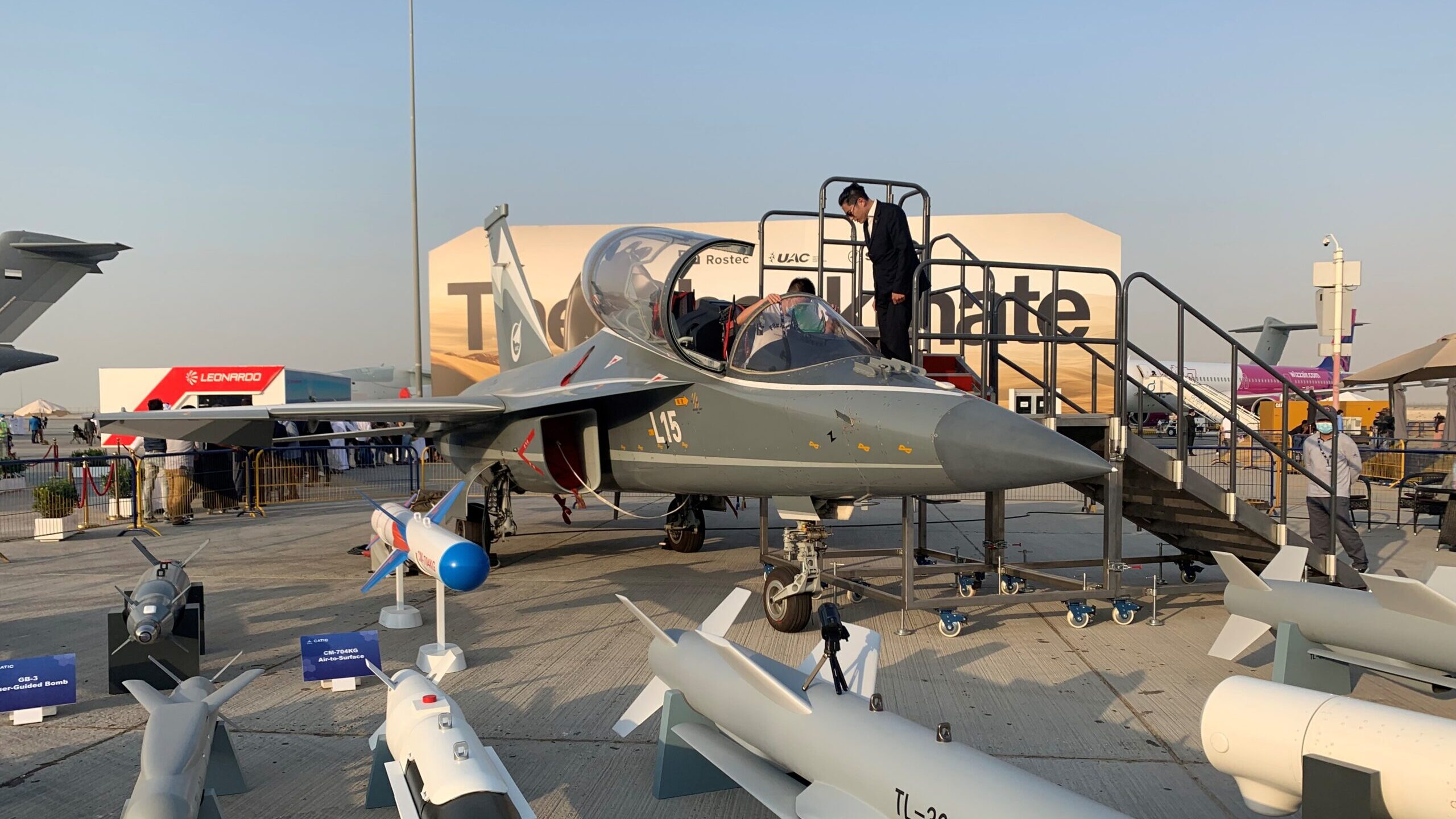 China eyes MidEast market with upgraded L-15 attack trainer in Dubai