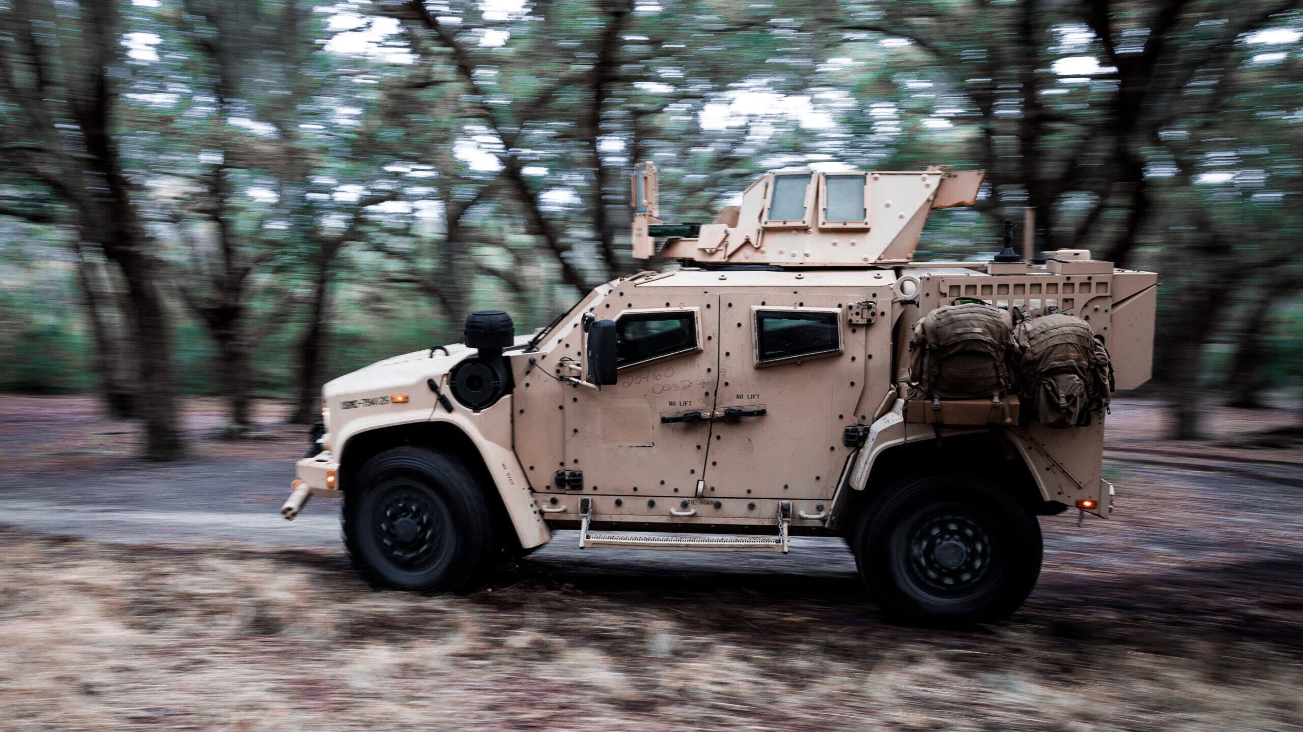 Pack-Racks on the Joint Light Tactical Vehicle