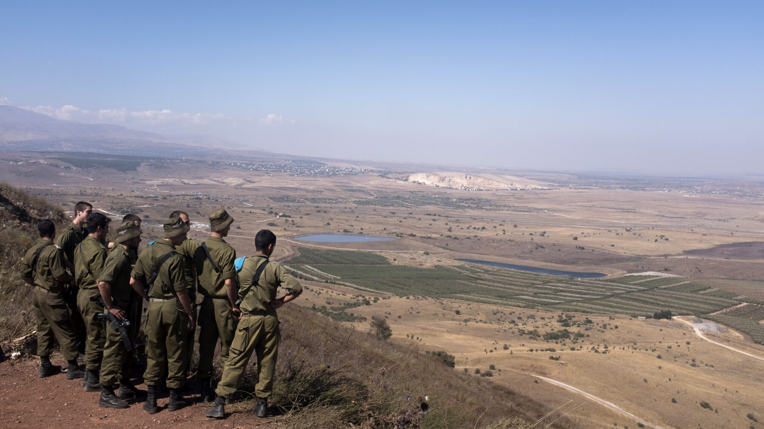 Russian Air Strike Near The Israeli-Syrian Border