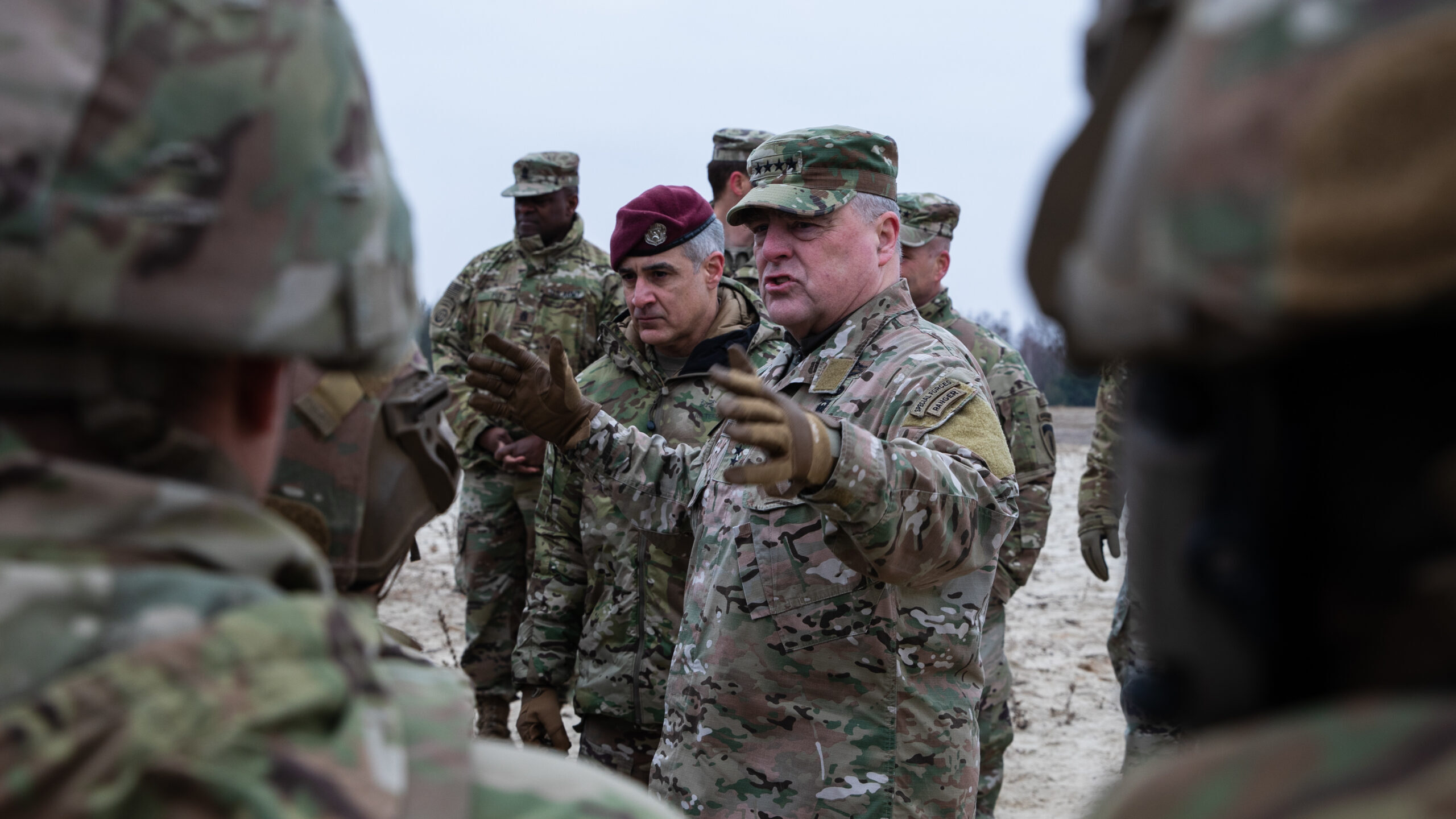 CJCS visits 82nd Airborne Paratroopers in Poland
