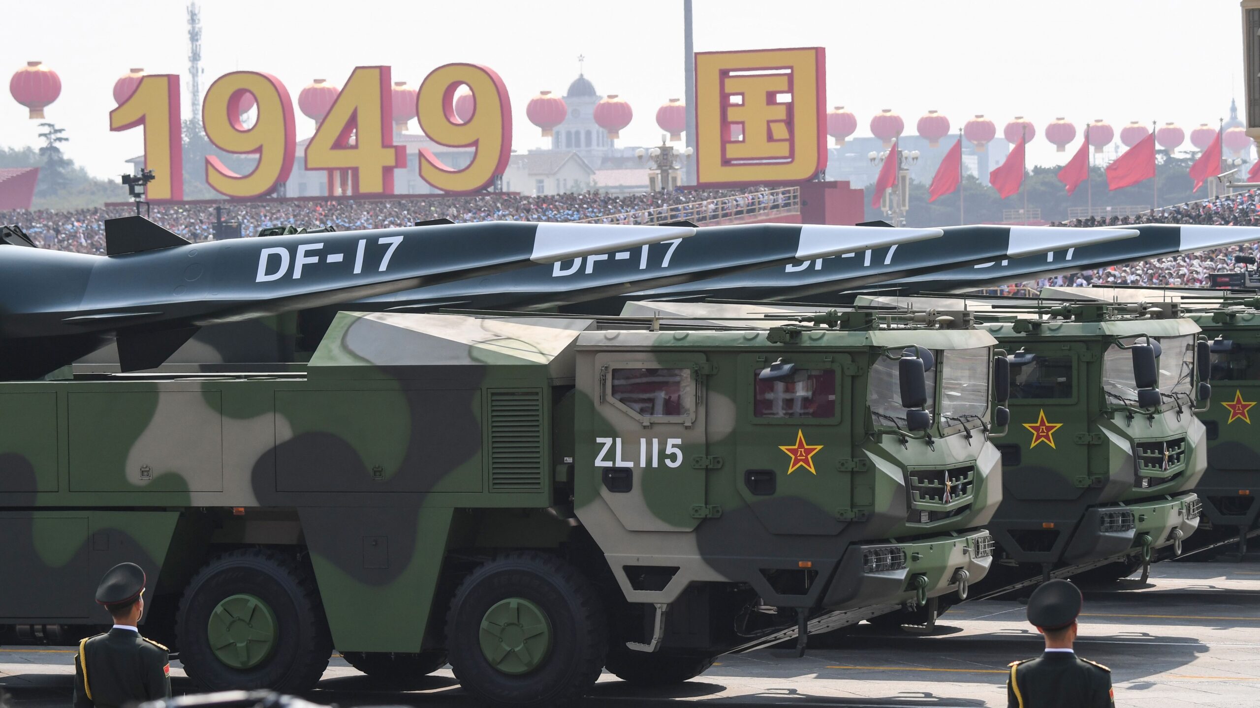 CHINA df-17 df17 parade
