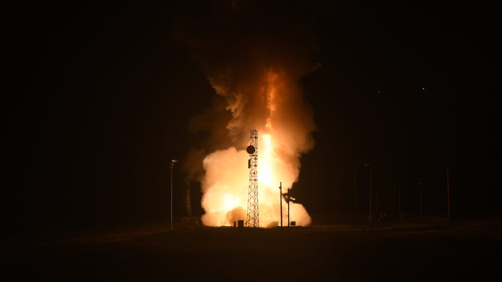 Minuteman III ICBM Launch