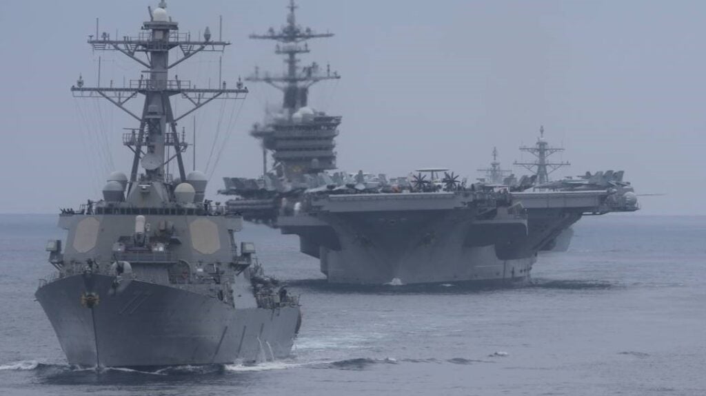 Carrier Strike Group 1 in Formation