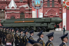 Parade In Moscow russia nuclear missile