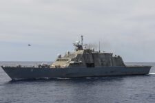 A Littoral Combat Ship deploys to 6th Fleet for the first time