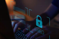 cyber security, digital crime concept