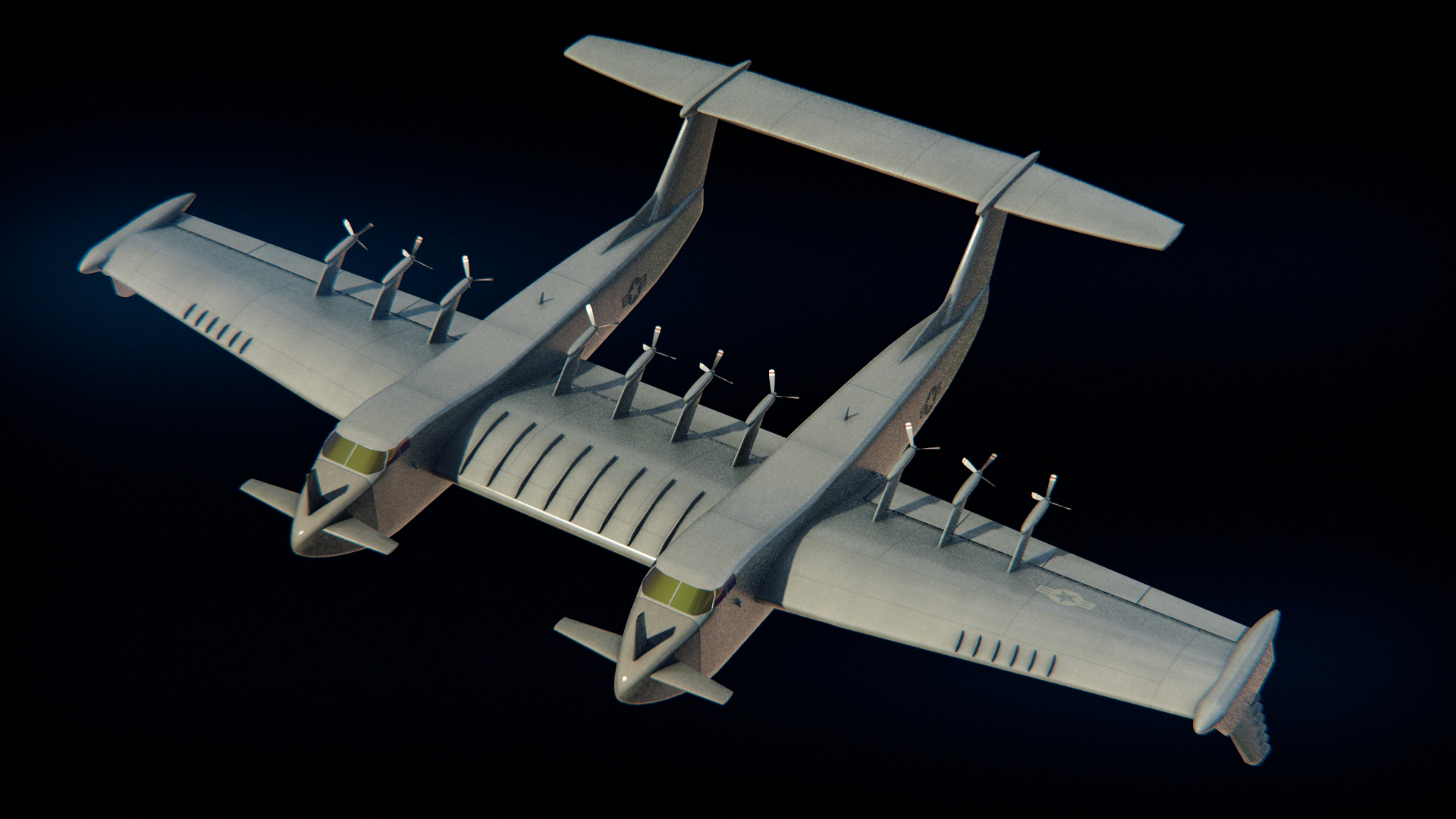 DARPA taps General Atomics for low-flying seaplane Liberty Lifter concept