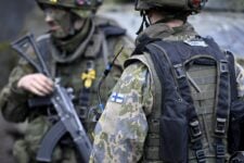 TOPSHOT-FINLAND-UKRAINE-RUSSIA-CONFLICT-DEFENCE-NATO