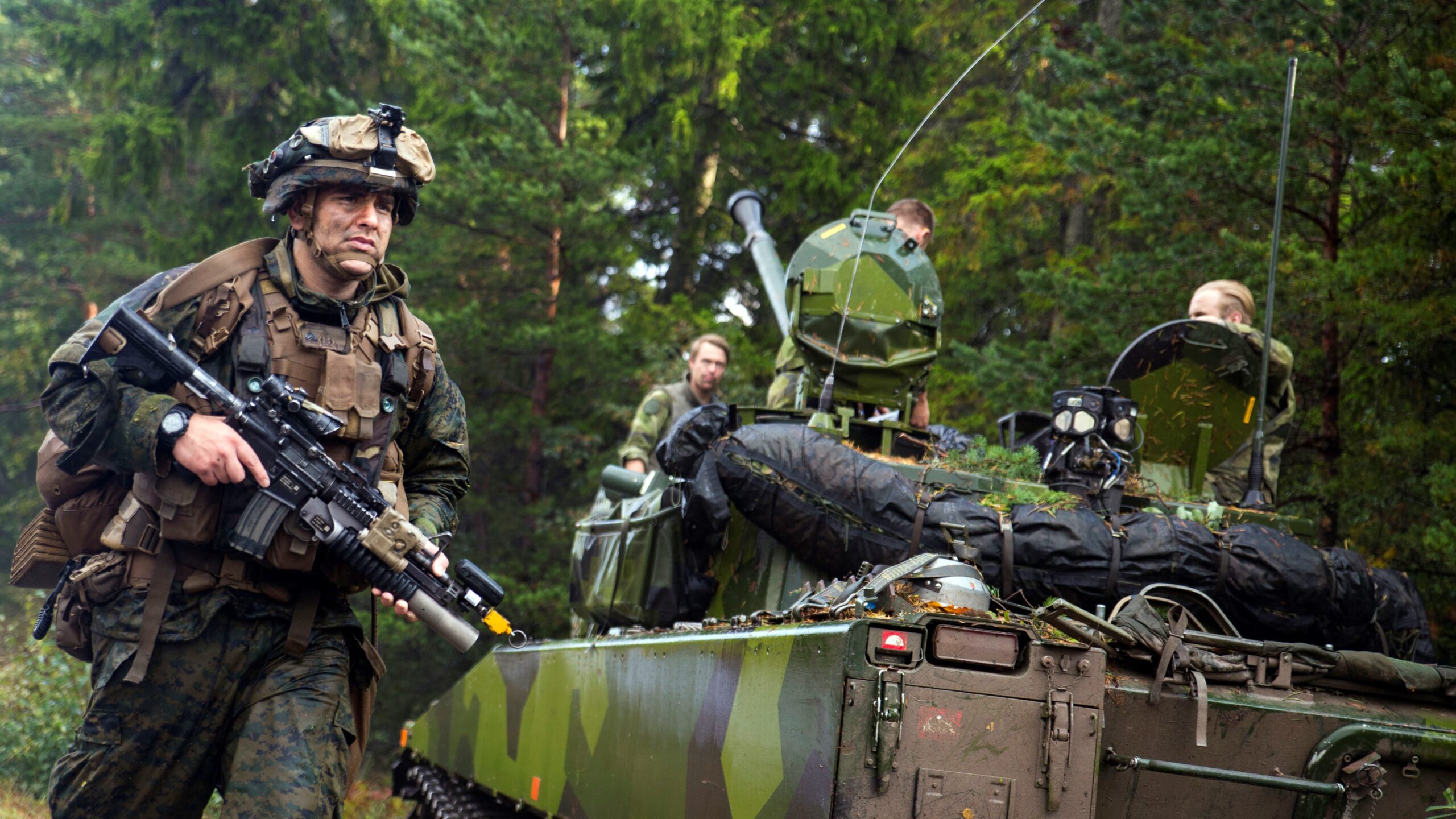 us marines sweden exercise