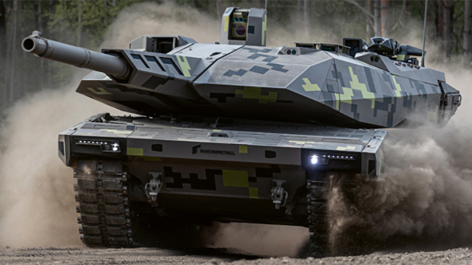 ginder balkon kroon Rheinmetall unveils new tank design: KF51 Panther - Breaking Defense