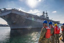 USS America (LHA 6) Returns to CFAS