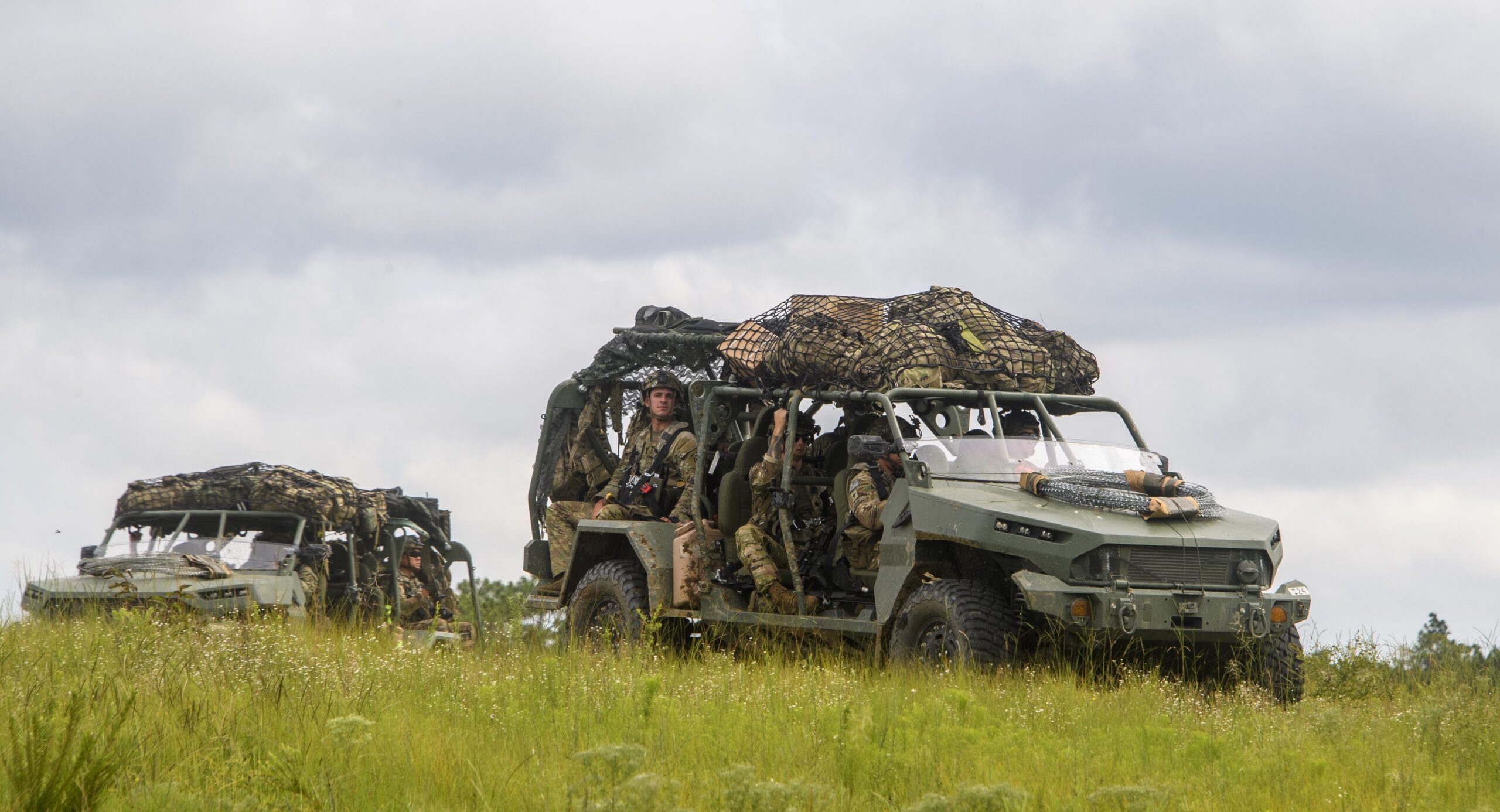 GM Defense’s Infantry Squad Vehicle features 90 percent Commercial-Off-The-Shelf parts.