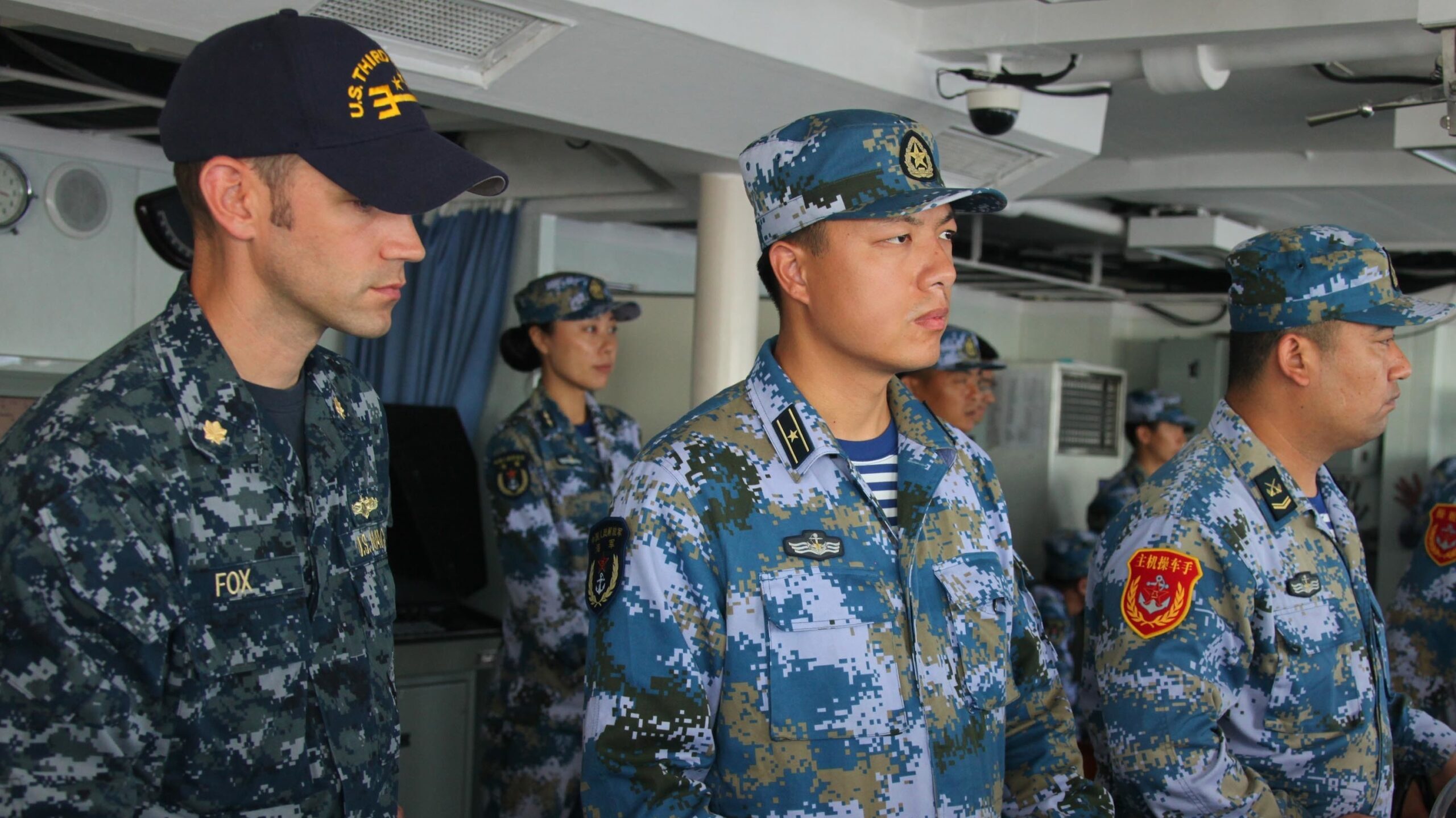Chine, opérations de la marine américaine pendant le RIMPAC 2016