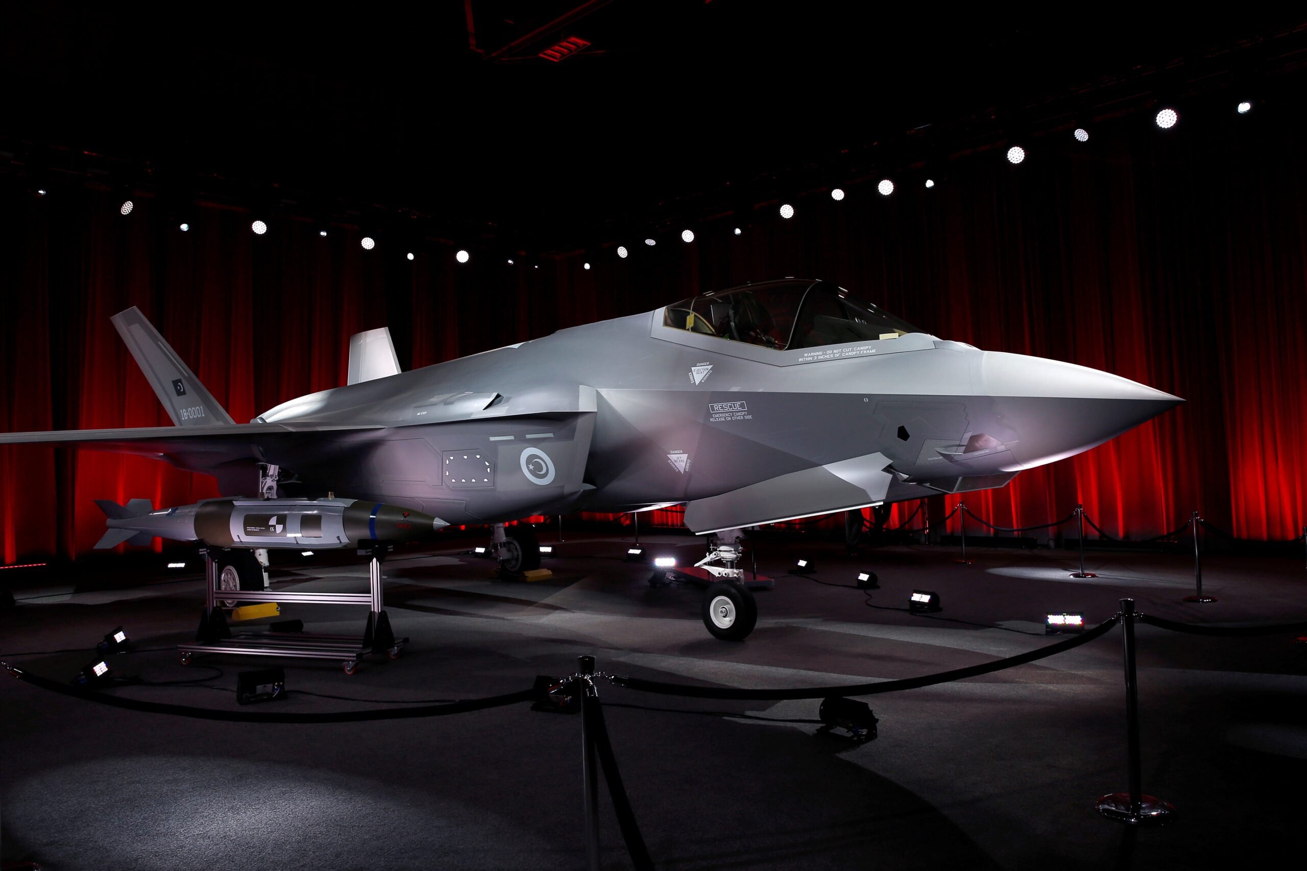 Turkey takes delivery of first F-35 fighter jet in US