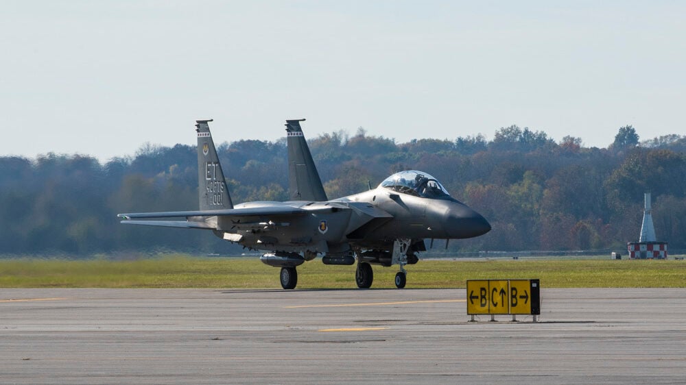 Boeing backs away from pricetag pledge for upcoming F-15EX production lots