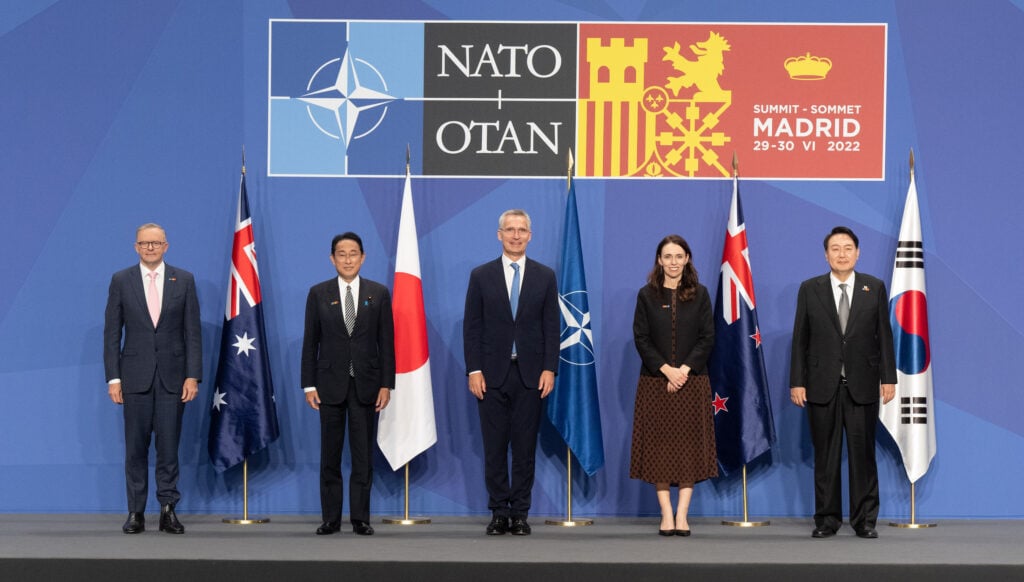 NATO Secretary General with Heads of State and Government of Indo-Pacific Partners – NATO Summit Madrid – Spain, 27-30 June 2022