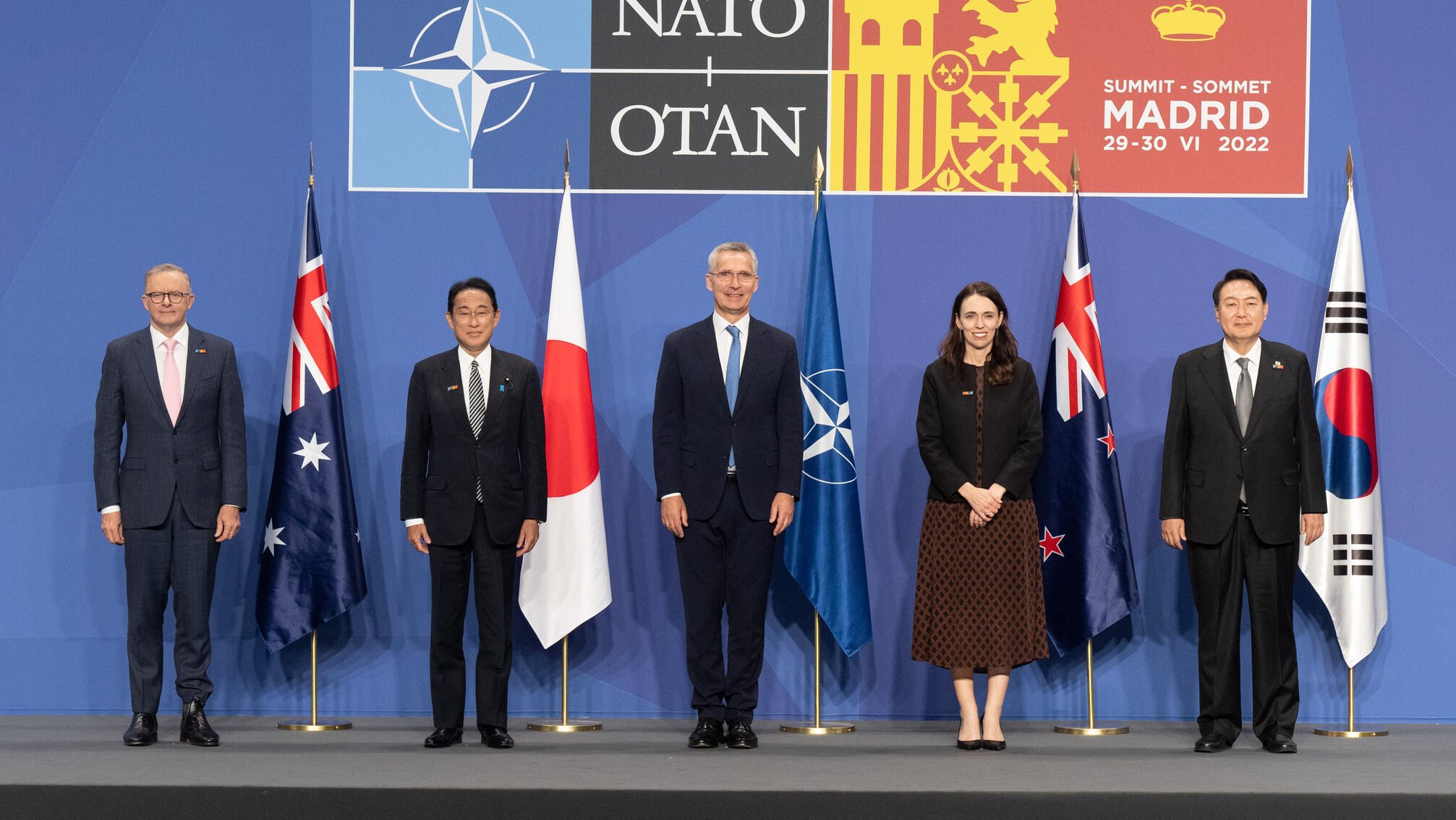 Pacific powers show unity on Russia, China at NATO meeting: a sign of things to come?