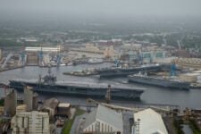 Navy taps AECOM to refurbish berths, dry docks for future aircraft carriers