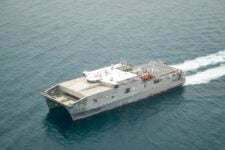 Navy testing autonomous transit for high speed, cargo ship