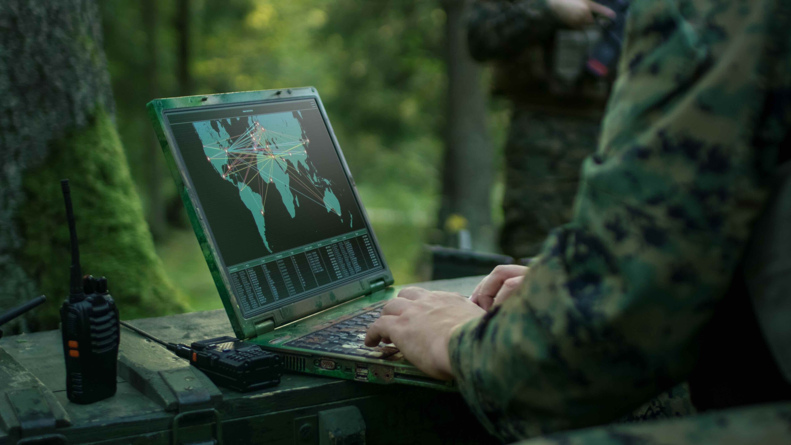 HII’s expertise ranges from building aircraft carriers and developing unmanned systems and advanced C5ISR solutions to conducting full-spectrum cyber operations. (Image courtesy of HII.).