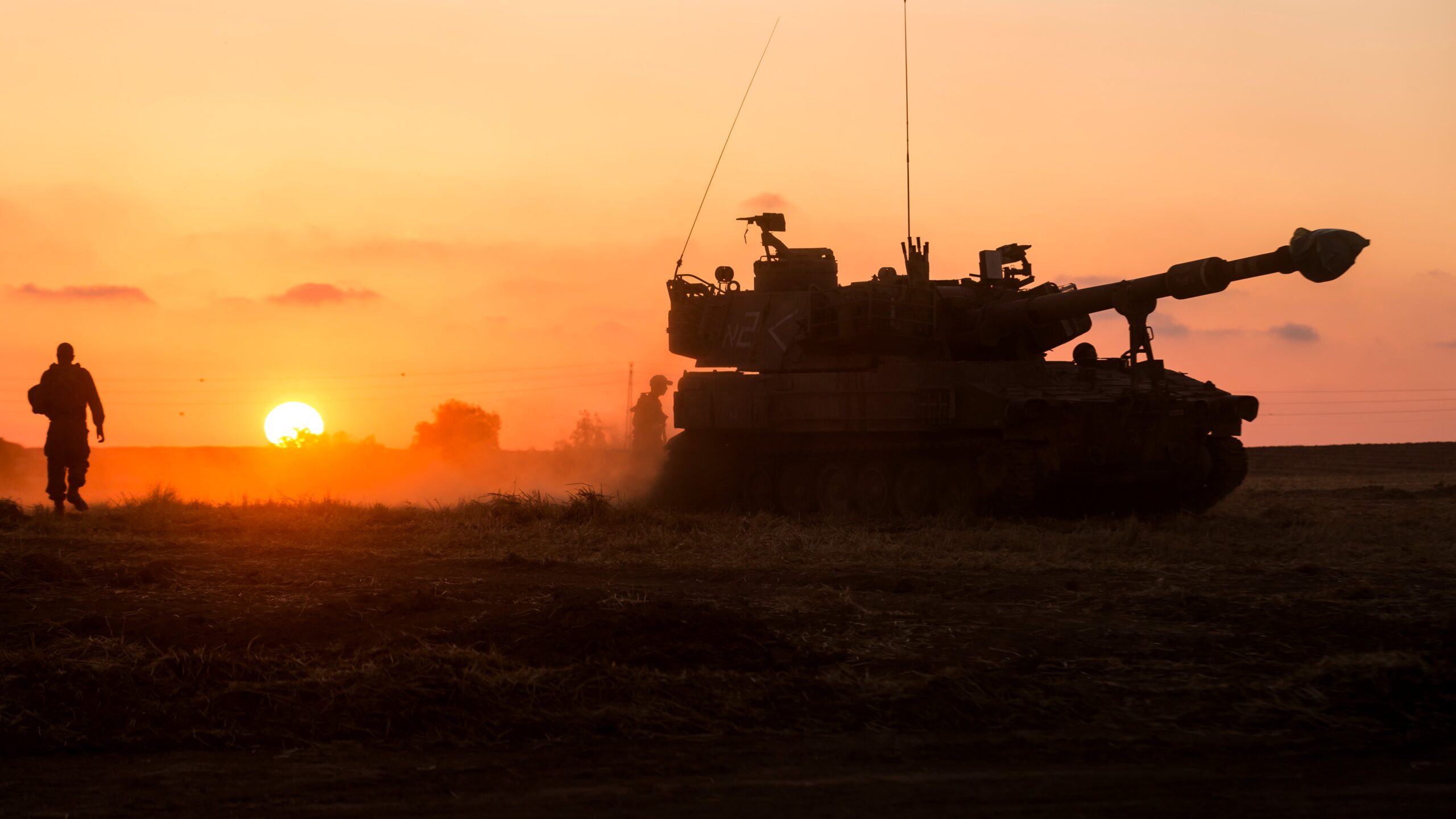 Israeli Troops Are Deployed To The Border With Gaza