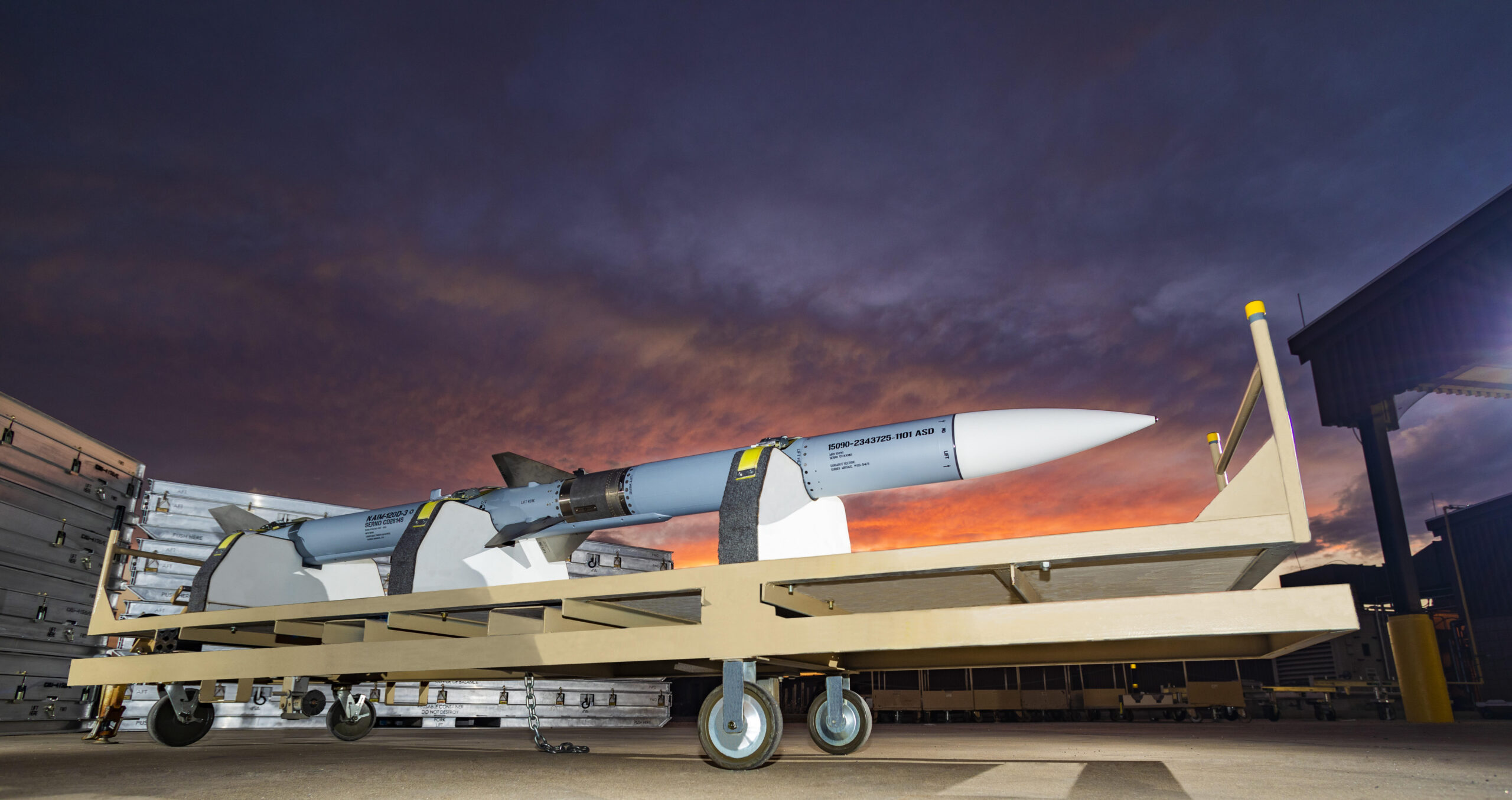 The new AMRAAM F3R, an AIM-120D3 missile, is the result of a hardware form, fit, function refresh and software upgrade.