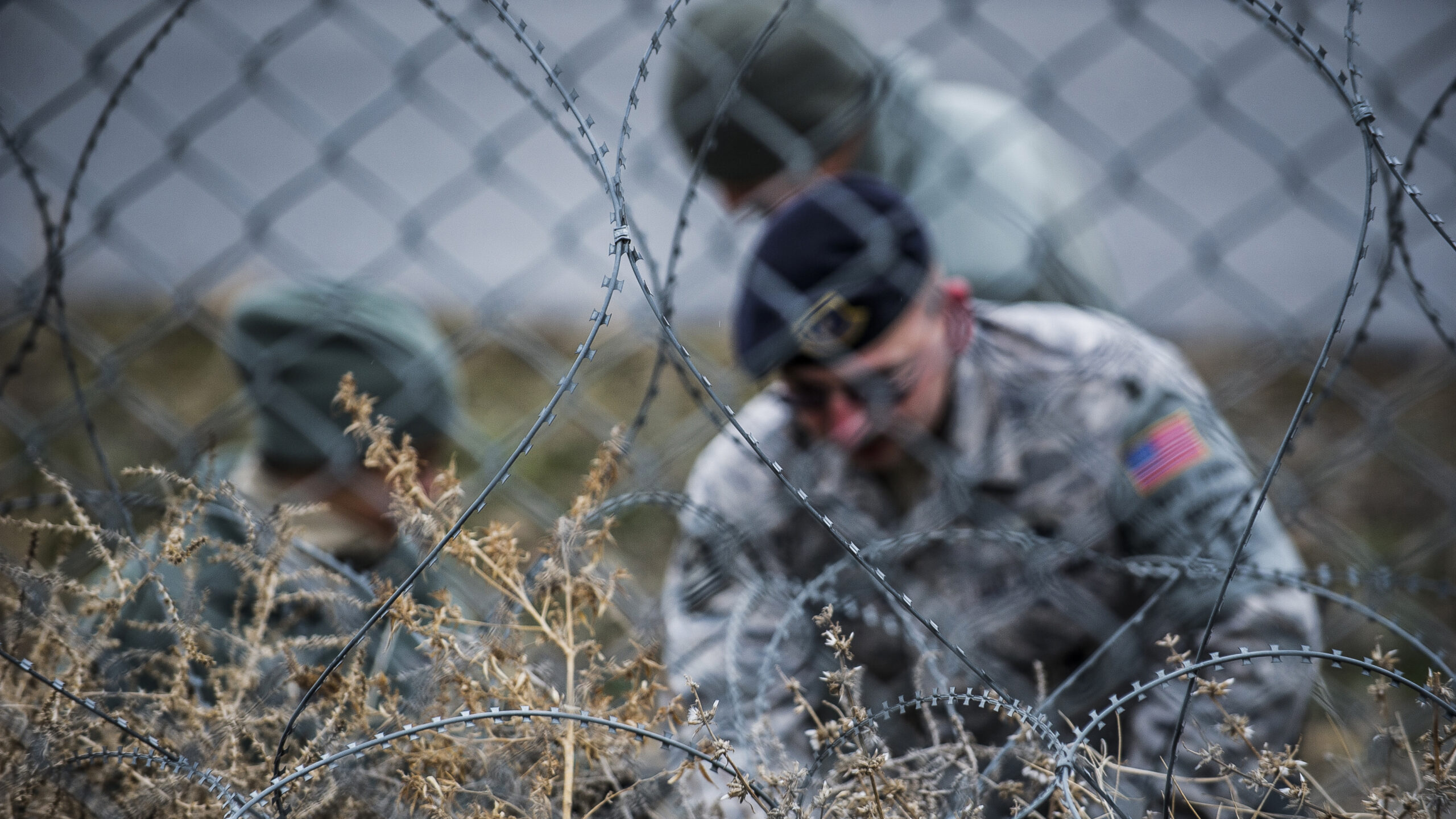 Airmen maintain base security