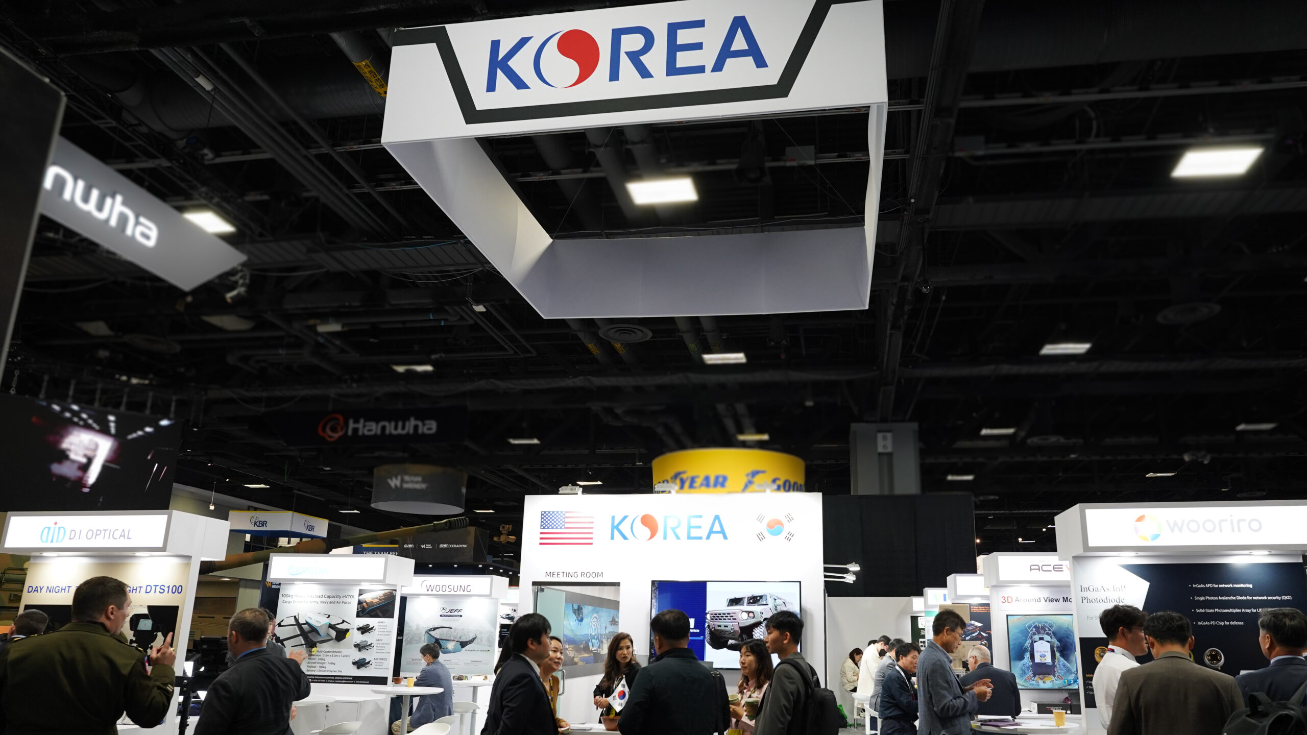 Korea international booth at AUSA 2022