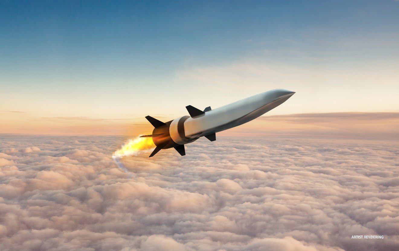DARPA’s Hypersonic Air-breathing Weapon Concept. (DARPA illustration).