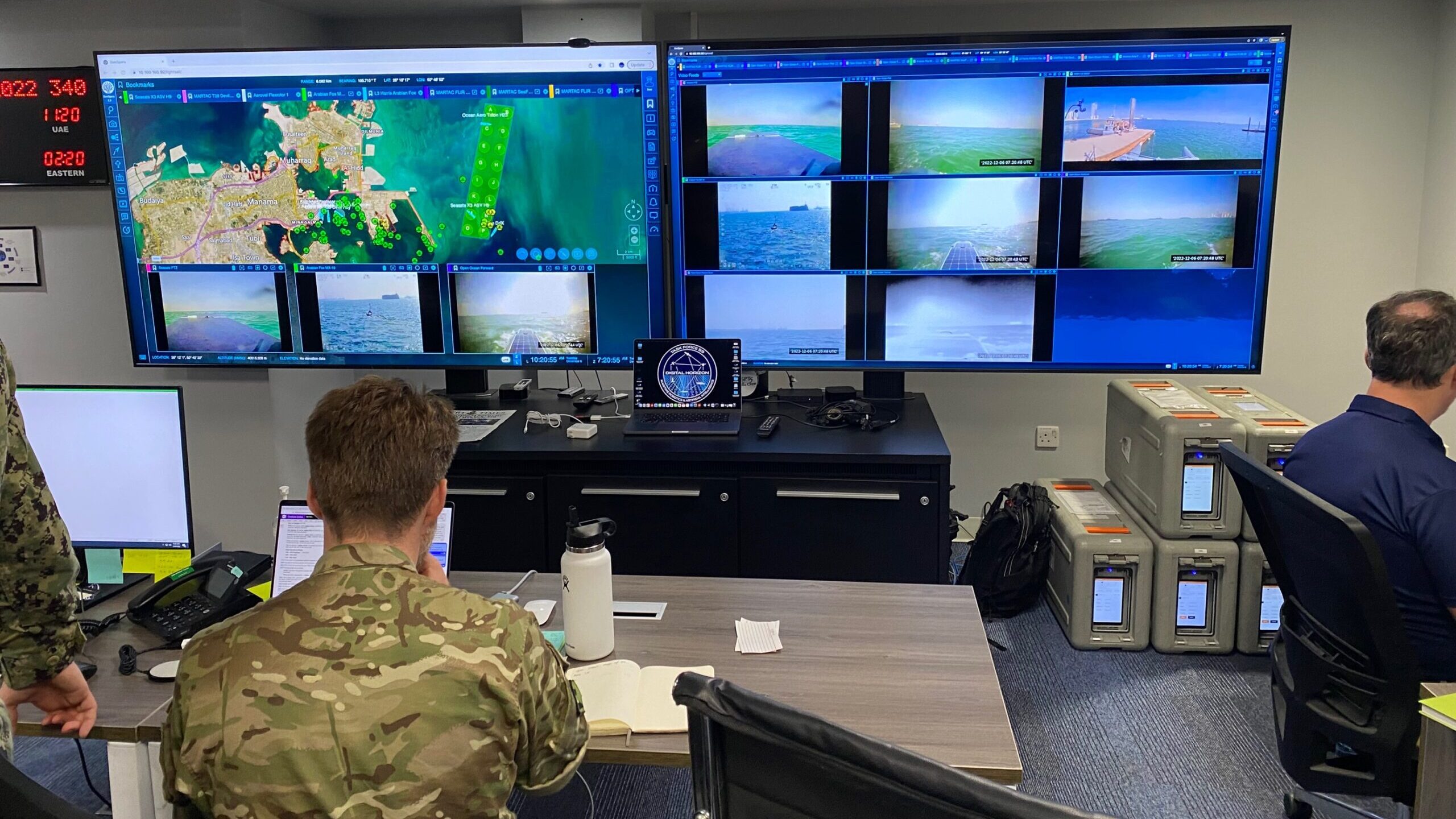 Accenture demos data vis, C2 for multiple USVs during Navy’s Digital Horizons exercise
