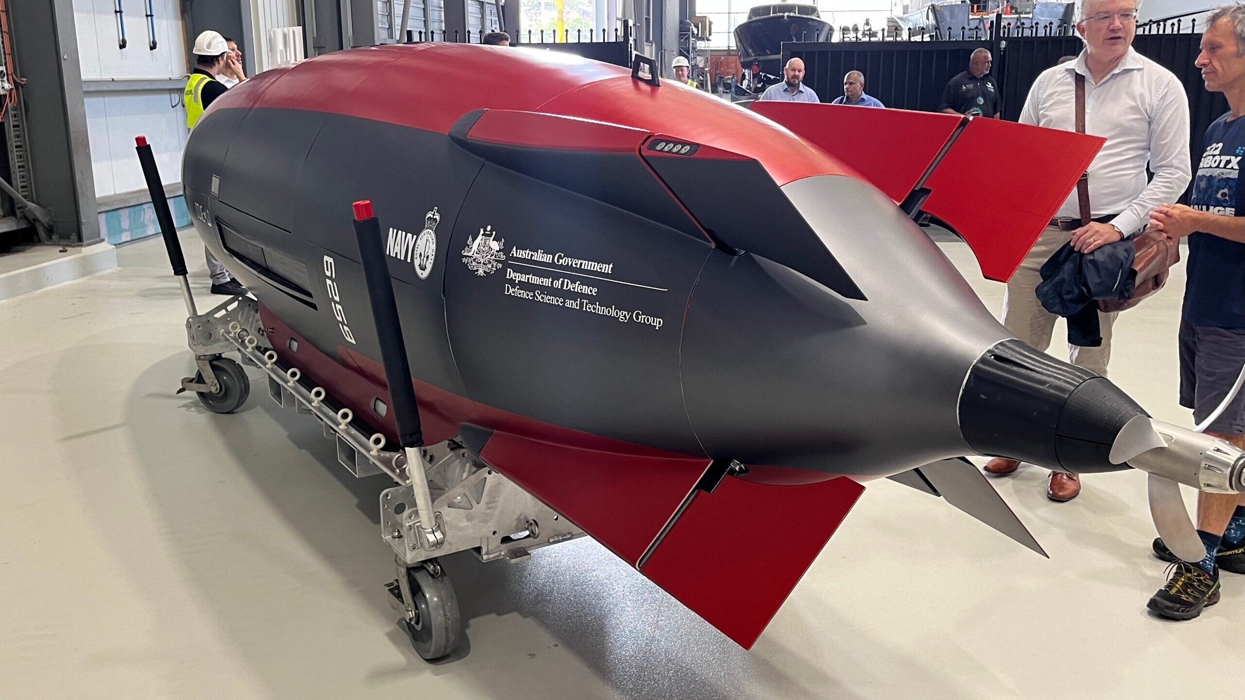 Anduril Australia’s early prototype drone sub