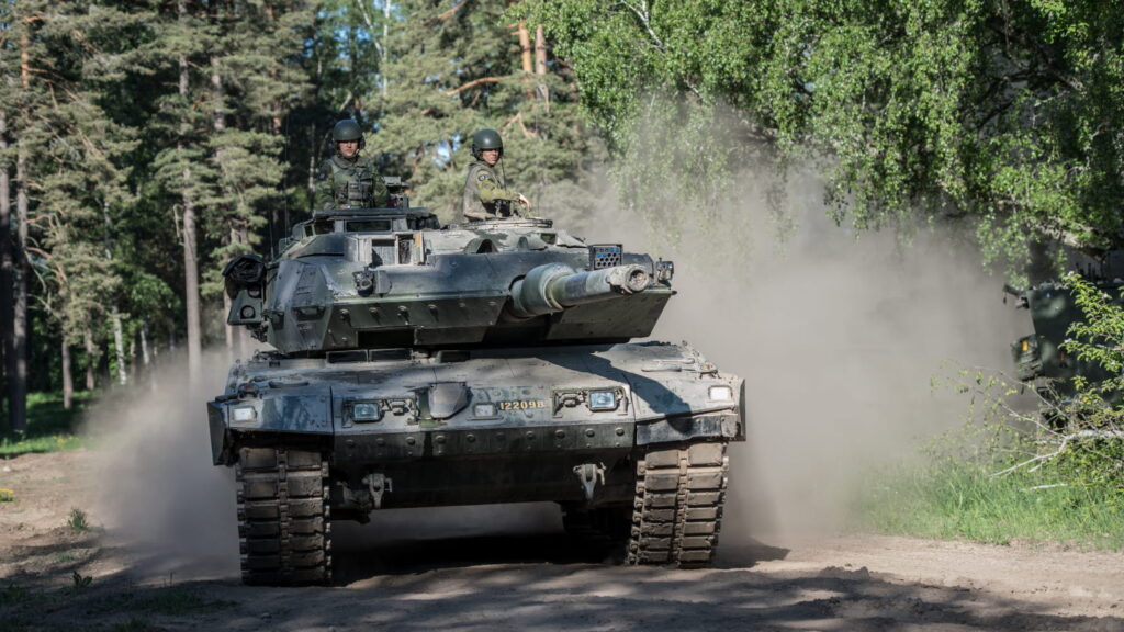 Sweden sending Leopard 2 tanks to Ukraine not 'on the plate,' Swedish official says