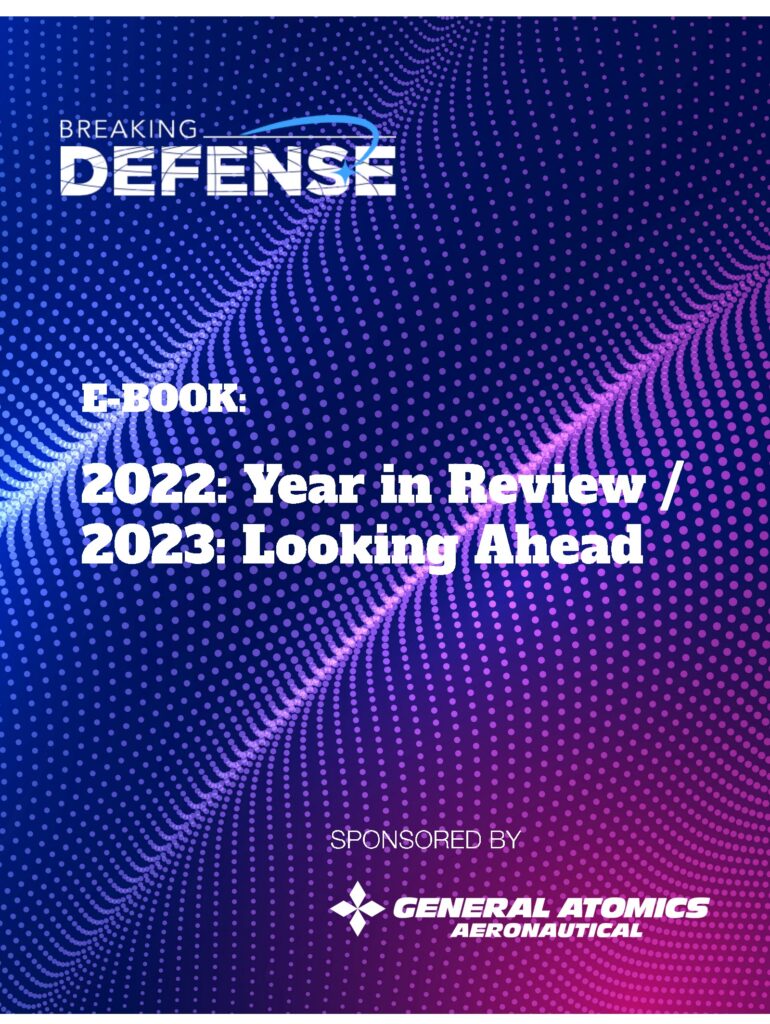 Breaking Defense Year in review 2022 eBook cover
